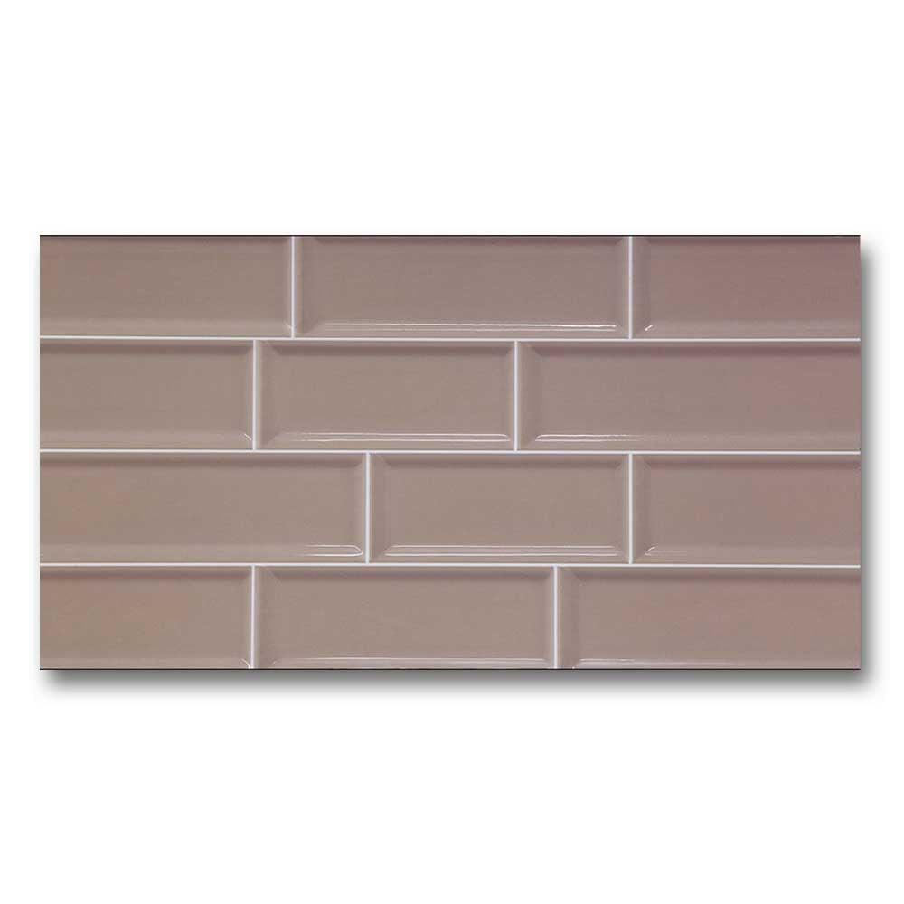 12x24 Tube Cream Polished Solid Color Ceramic Tile 12x24 Tube Cream Polished Solid Color Ceramic Tile - American Tile Depot