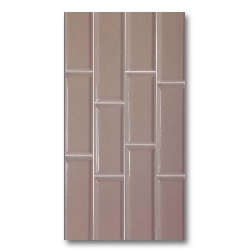 12x24 Tube Cream Polished Solid Color Ceramic Tile 12x24 Tube Cream Polished Solid Color Ceramic Tile - American Tile Depot
