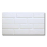 12x24 Tube White Polished Solid Color Ceramic Tile 12x24 Tube White Polished Solid Color Ceramic Tile - American Tile Depot