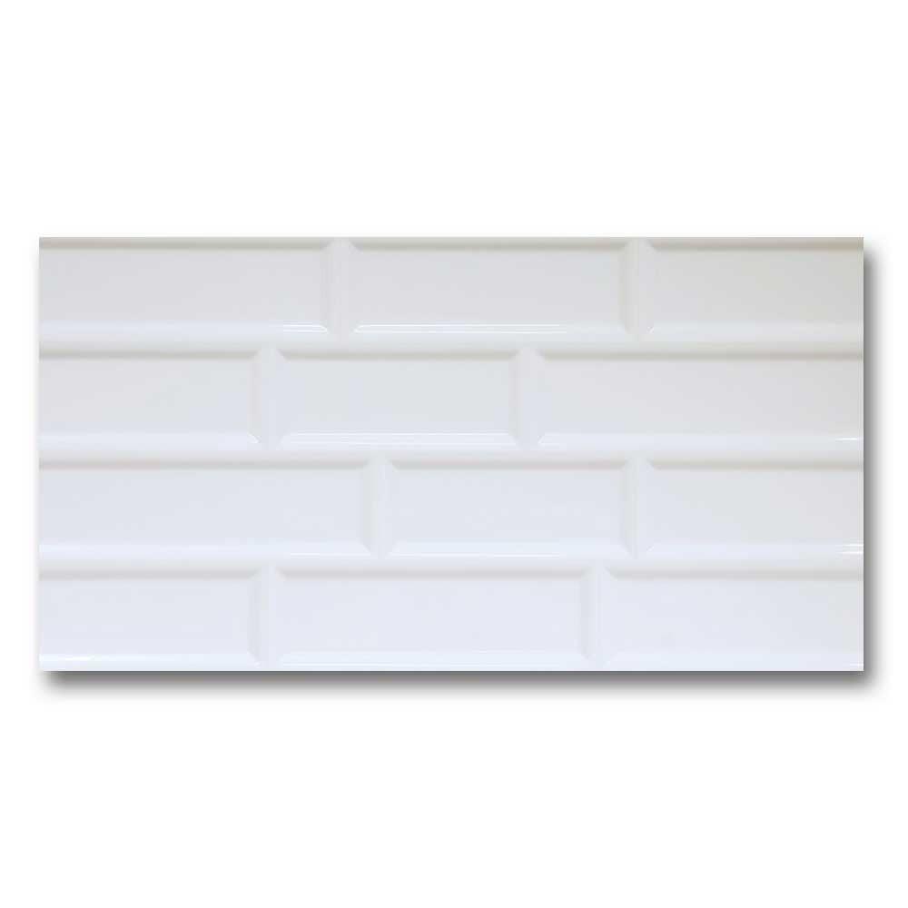 12x24 Tube White Polished Solid Color Ceramic Tile 12x24 Tube White Polished Solid Color Ceramic Tile - American Tile Depot