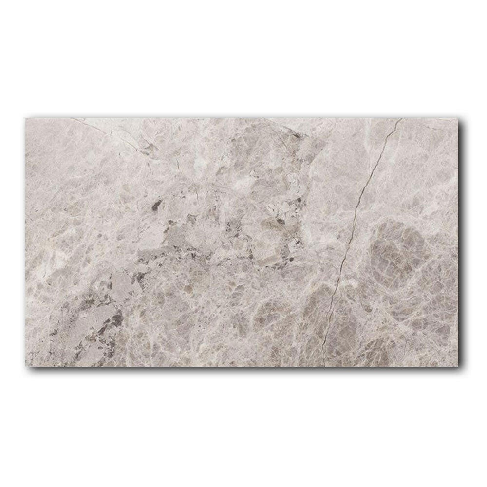 12x24 Tundra Gray (Atlantic Gray) Marble Polished Tile 12x24 Tundra Gray (Atlantic Gray) Marble Polished Tile - American Tile Depot