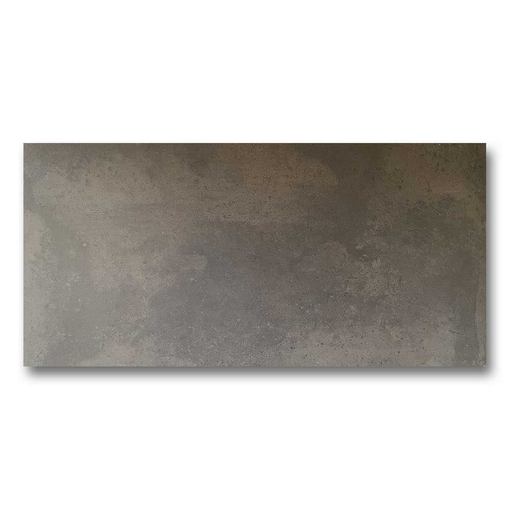 12x24 Umbria Brown Matte Stone Look Porcelain Tile