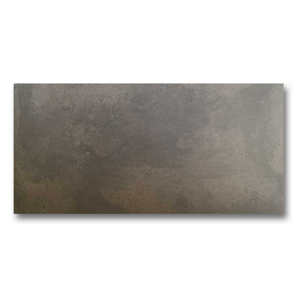 12x24 Umbria Brown Matte Stone Look Porcelain Tile