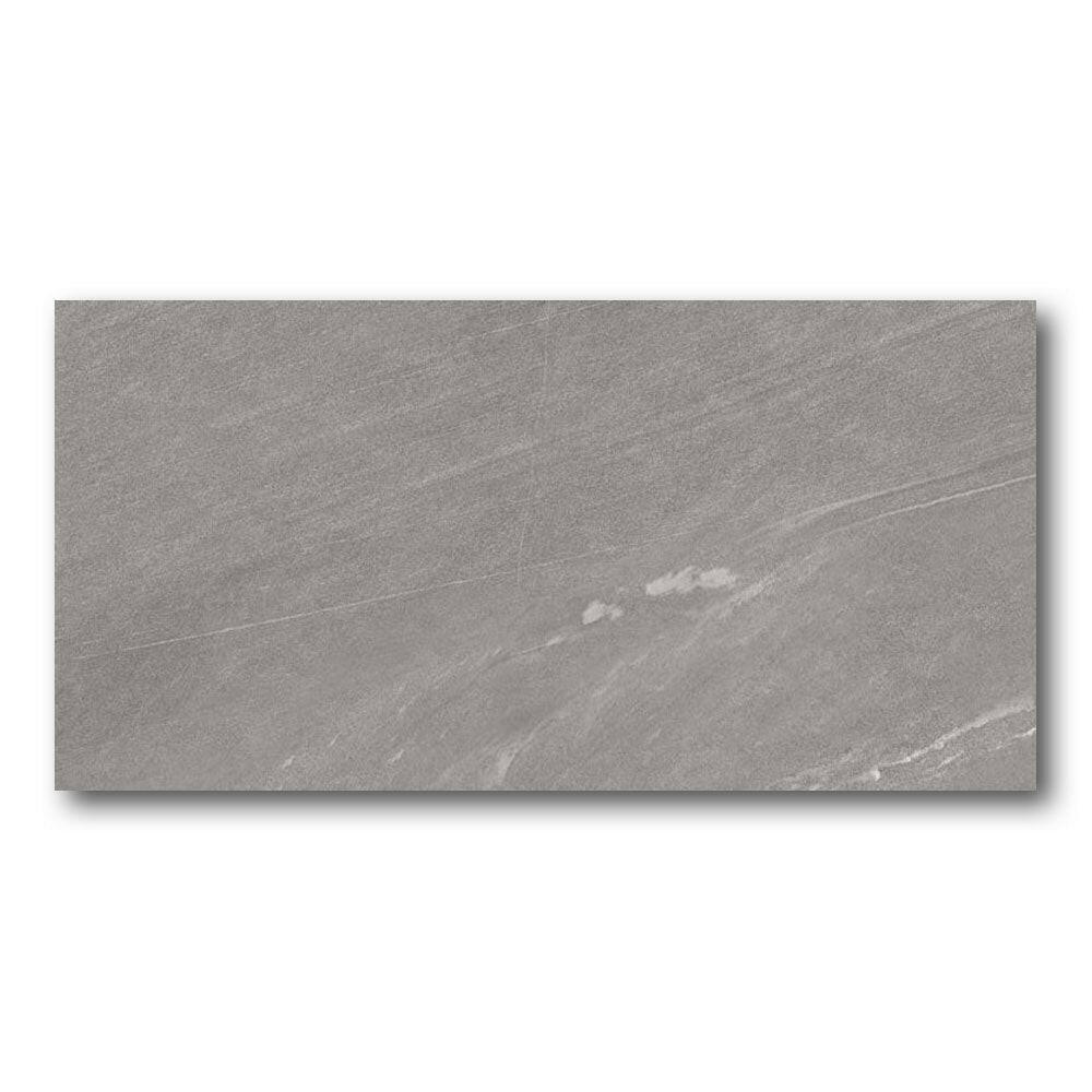 12x24 Urbion Grey Matte Limestone Look Porcelain Tile 12x24 Urbion Grey Matte Limestone Look Porcelain Tile - American Tile Depot