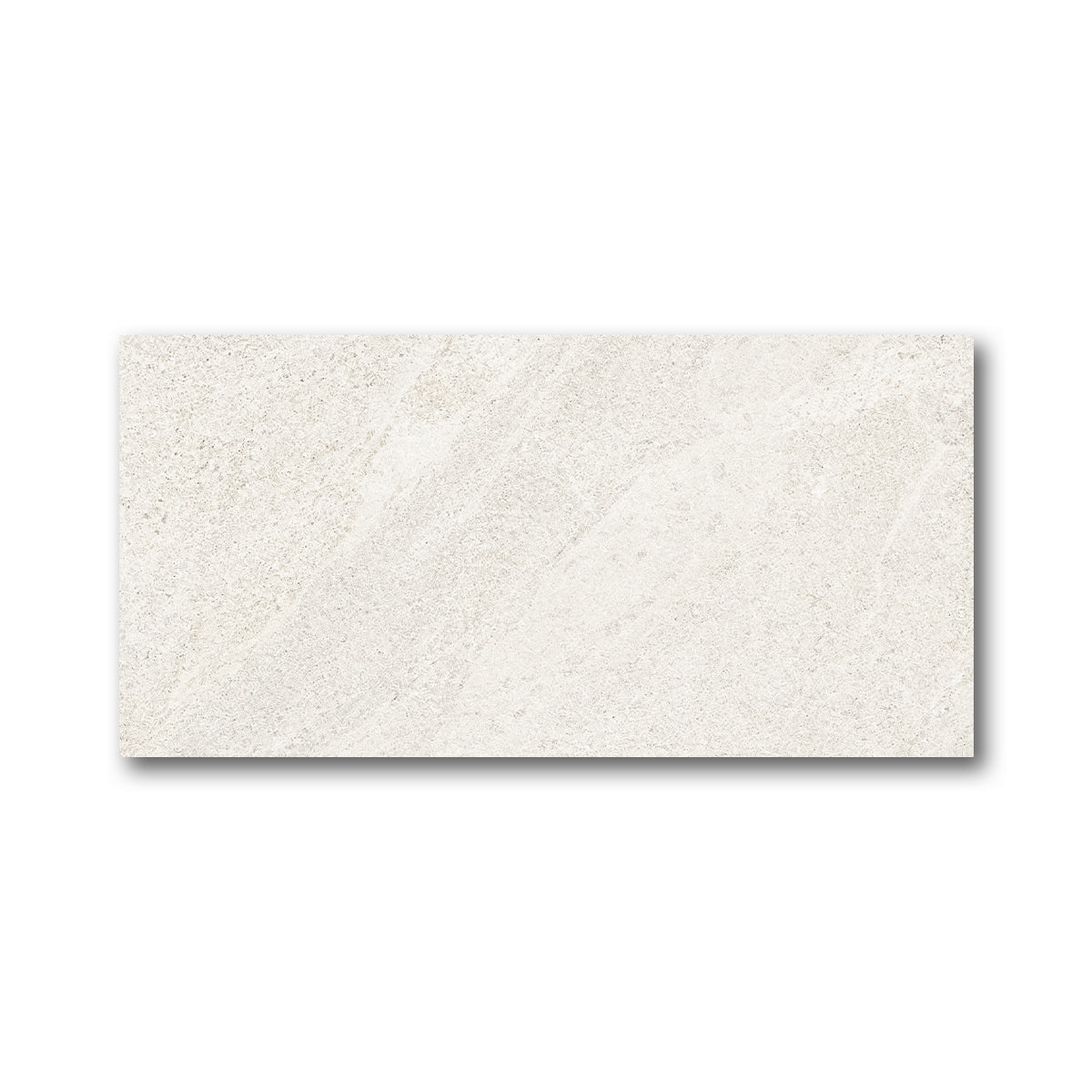 12x24 Urvella Snow Matte Limestone Look Porcelain Tile - American Tile Depot