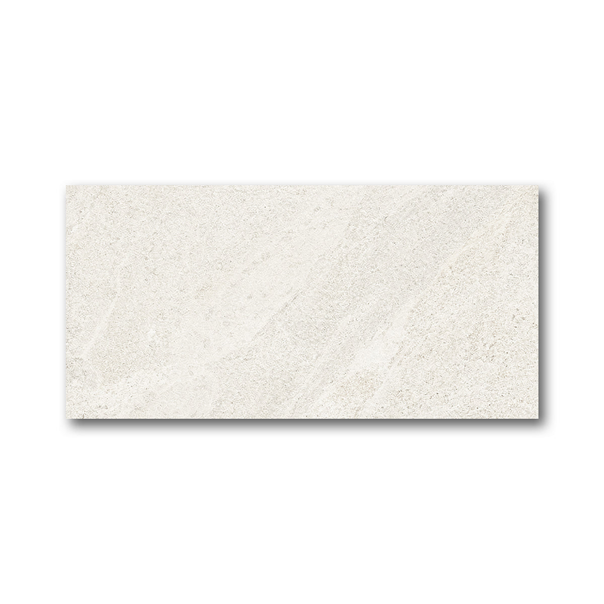 12x24 Urvella Snow Matte Limestone Look Porcelain Tile - American Tile Depot