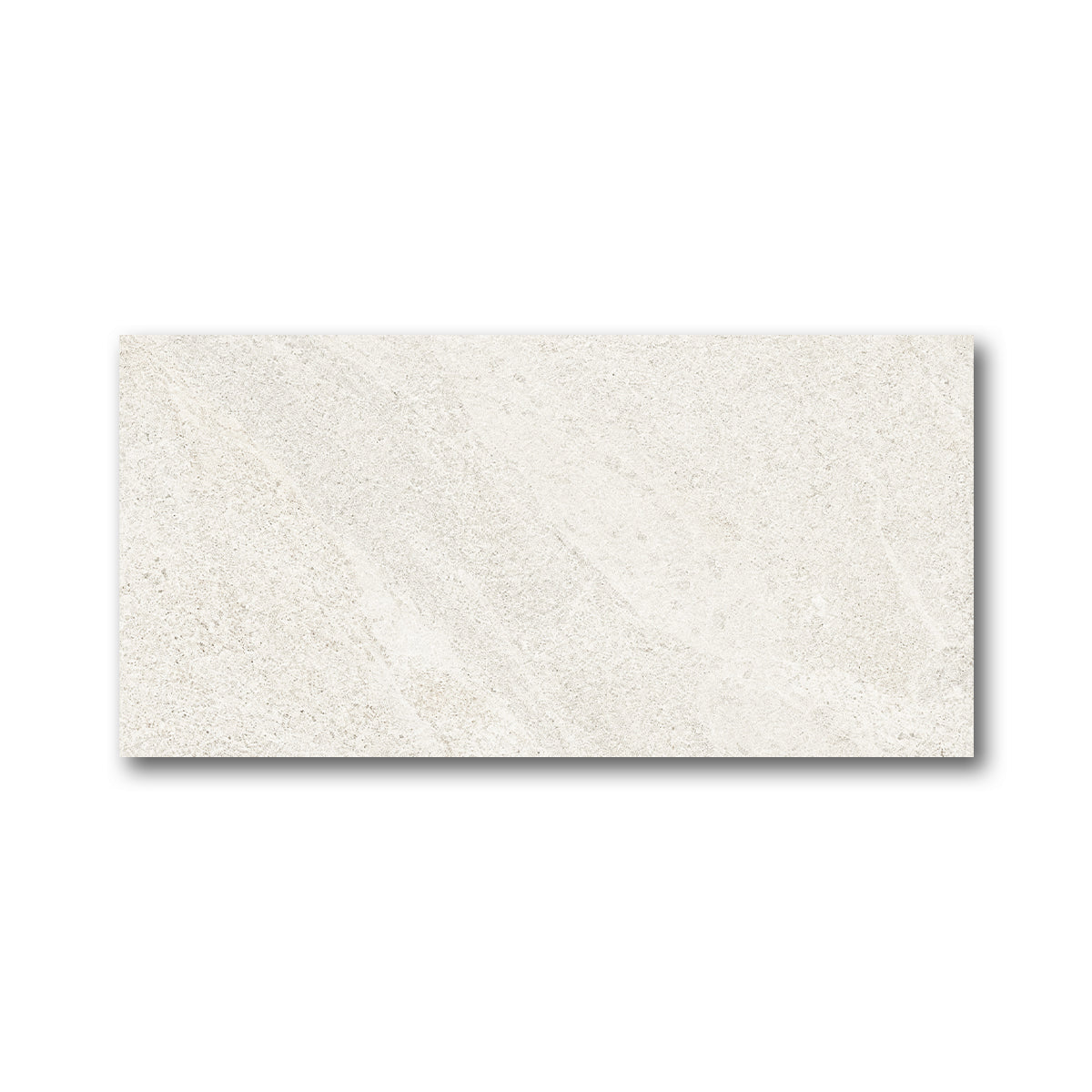 12x24 Urvella Snow Matte Limestone Look Porcelain Tile - American Tile Depot