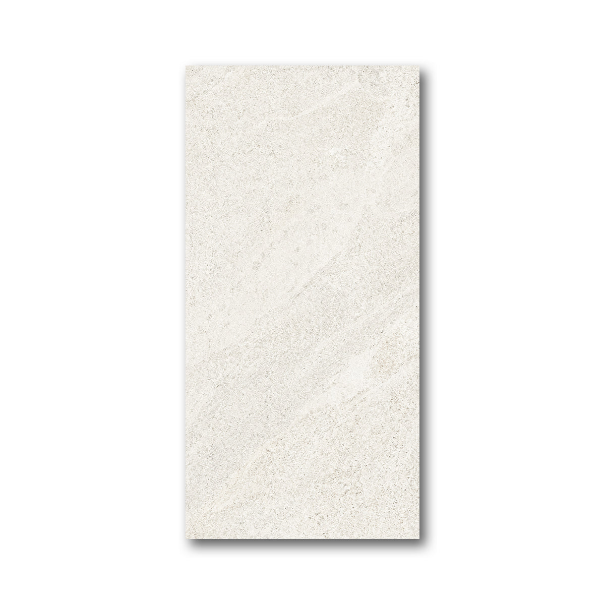 12x24 Urvella Snow Matte Limestone Look Porcelain Tile - American Tile Depot