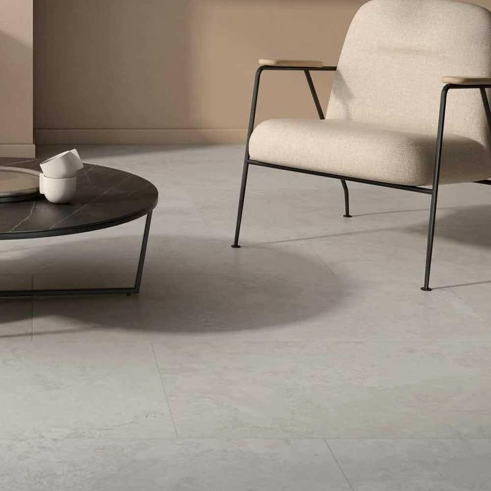 12x24 Valmont Rapolano Gray Travertine Look Matte Porcelain Tile 12x24 Valmont Rapolano Gray Travertine Look Matte Porcelain Tile - American Tile Depot