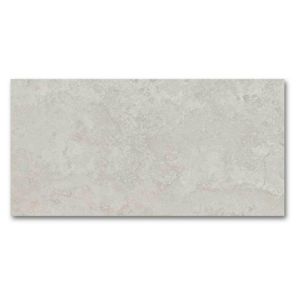 12x24 Valmont Rapolano Gray Travertine Look Matte Porcelain Tile 12x24 Valmont Rapolano Gray Travertine Look Matte Porcelain Tile - American Tile Depot