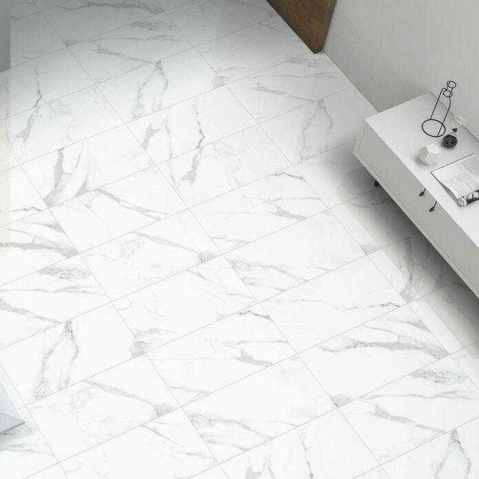 12x24 Veno Statuario Marble Look Polished Porcelain Tile 12x24 Veno Statuario Marble Look Polished Porcelain Tile - American Tile Depot