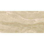 12x24 Viaura Vein Cut Beige Polished Travertine Look Porcelain Tile 12x24 Viaura Vein Cut Beige Polished Travertine Look Porcelain Tile - American Tile Depot