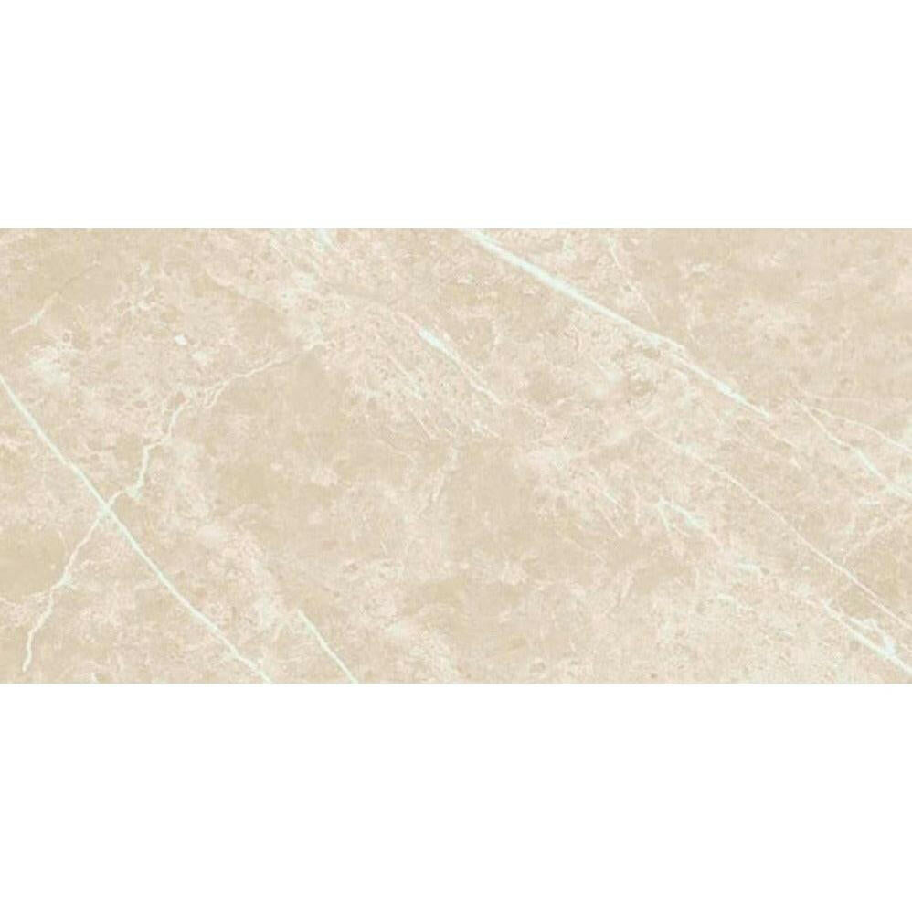 12x24 Virelia Cream Luc Glossy Marble Look Porcelain Tile 12x24 Virelia Cream Luc Glossy Marble Look Porcelain Tile - American Tile Depot