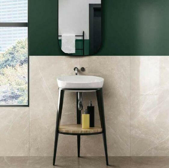 12x24 Virelia White Nat Matte Marble Look Porcelain Tile 12x24 Virelia White Nat Matte Marble Look Porcelain Tile - American Tile Depot