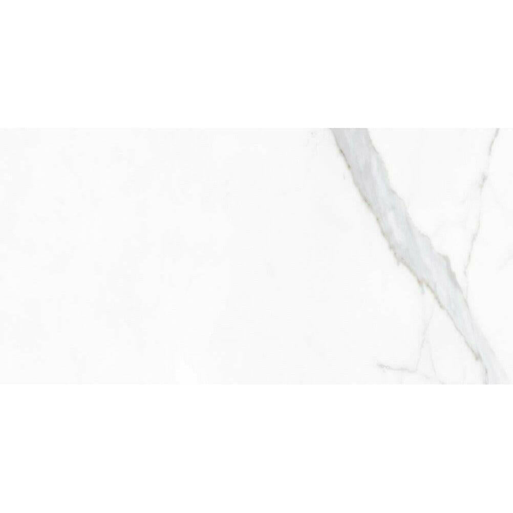 12x24 Virello Calacatta Lucido Polished Marble Look Porcelain Tile 12x24 Virello Calacatta Lucido Polished Marble Look Porcelain Tile - American Tile Depot