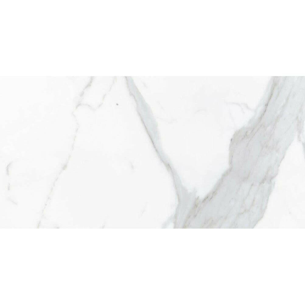 12x24 Virello Calacatta Lucido Polished Marble Look Porcelain Tile 12x24 Virello Calacatta Lucido Polished Marble Look Porcelain Tile - American Tile Depot