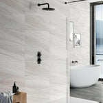 12x24 Virethra Quarzite Bianco Matte Travertine Look Porcelain Tile 12x24 Virethra Quarzite Bianco Matte Travertine Look Porcelain Tile - American Tile Depot