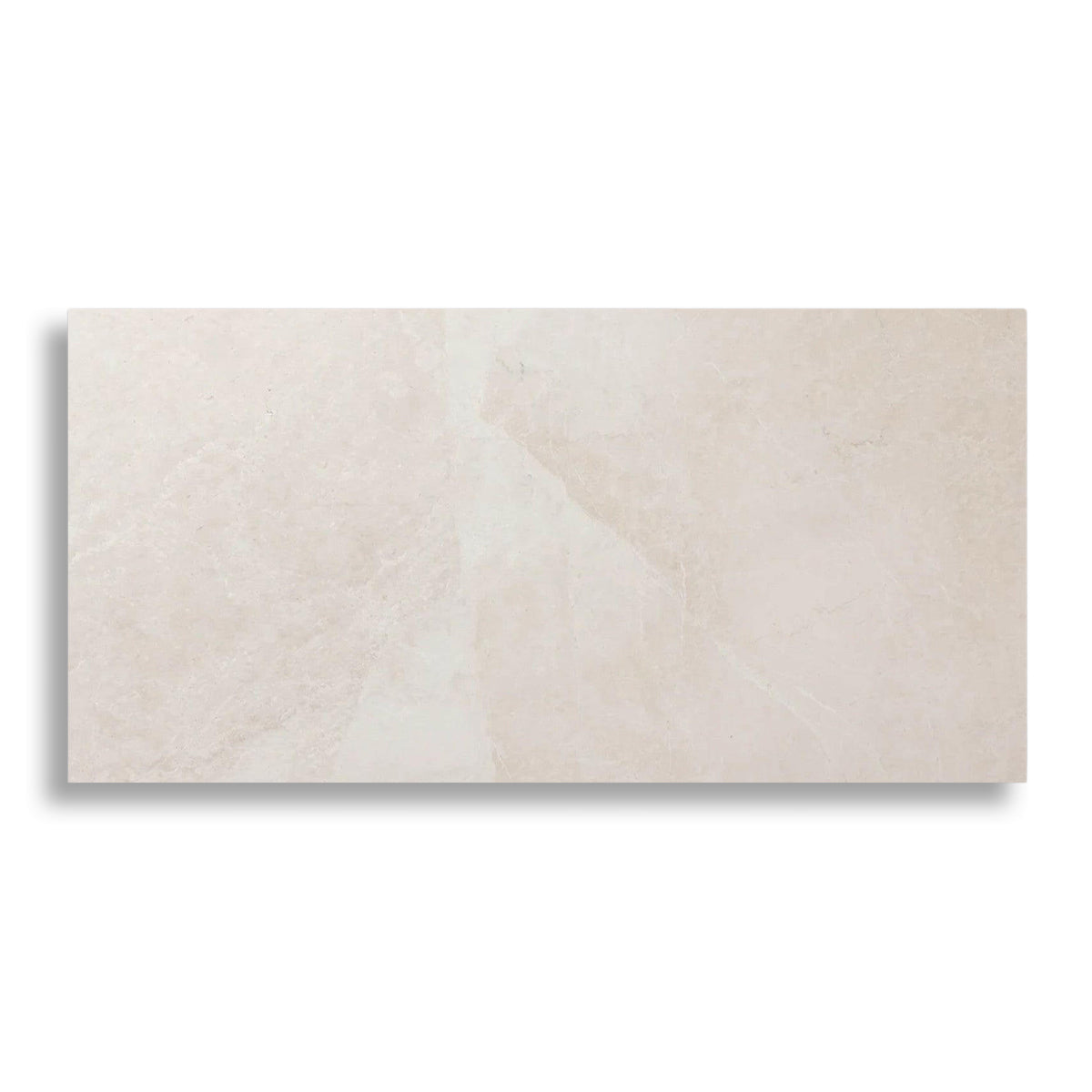 12x24 White Pearl / Botticino Marble Honed Tile