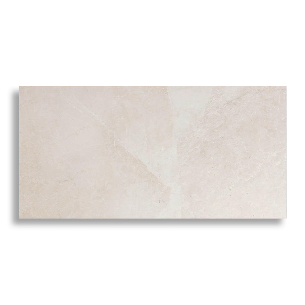 12x24 White Pearl / Botticino Marble Honed Tile - American Tile Depot