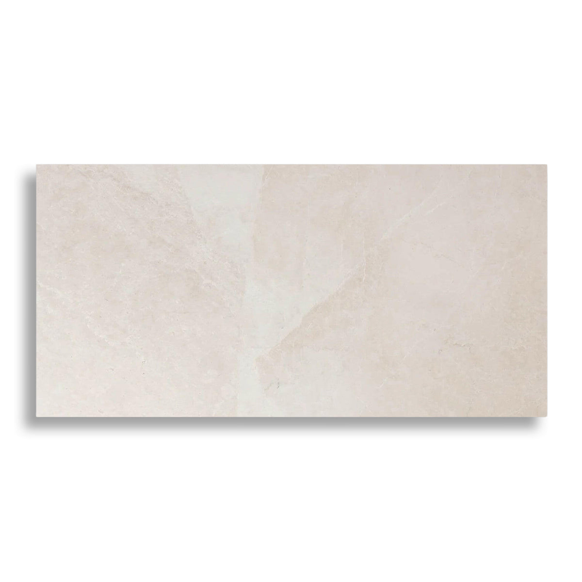 12x24 White Pearl / Botticino Marble Honed Tile - American Tile Depot