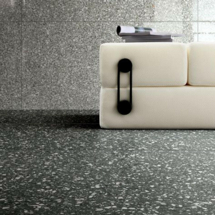 12x24 Zivra Cannaregio Luc Polished Terrazzo Look Porcelain Tile 12x24 Zivra Cannaregio Luc Polished Terrazzo Look Porcelain Tile - American Tile Depot