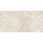 12x24 Dolomia White Luc Glossy Marble Look Porcelain Tile-American Tile Depot