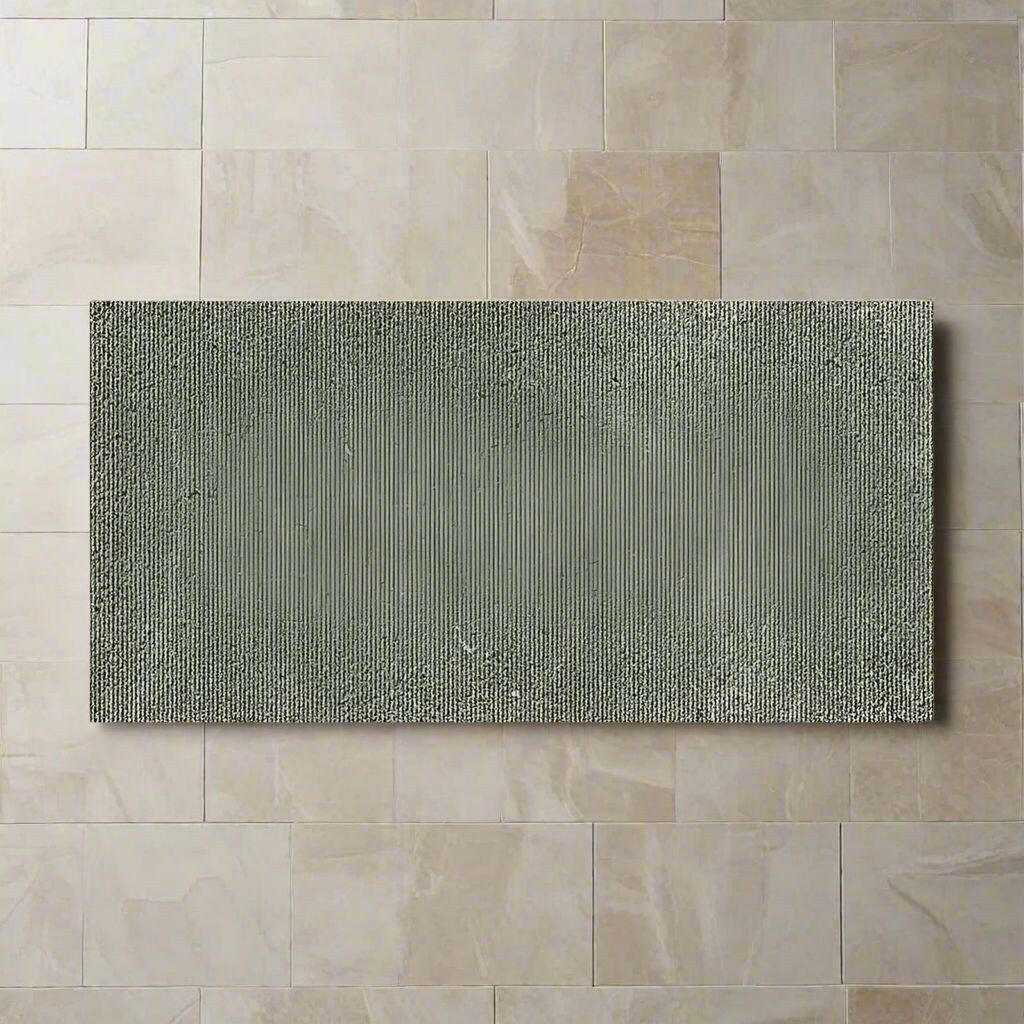 12x24 Leccese Cesellata Fossile Matte Limestone Look Porcelain Tile-American Tile Depot