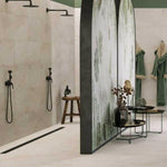 12x24 Lithos Vino Sand Marble Look Matte Porcelain Tile-American Tile Depot