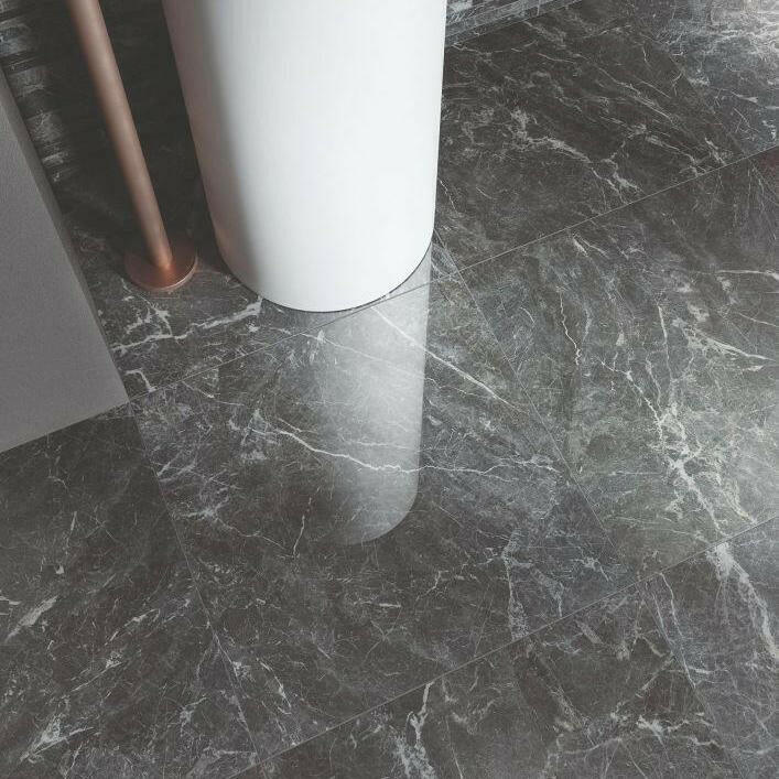 12x24 Marmi St. Laurent Levigato Polished Marble Look Porcelain Tile-American Tile Depot