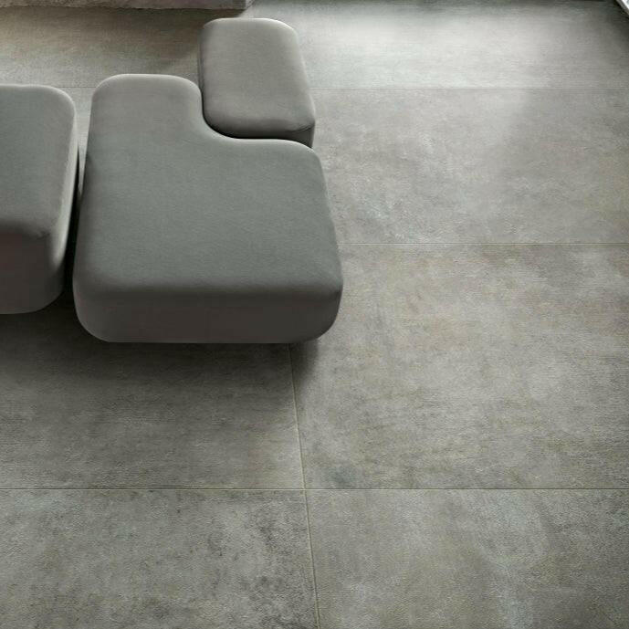 12x24 Matieres Nuage Matte Concrete Look Porcelain Tile-American Tile Depot