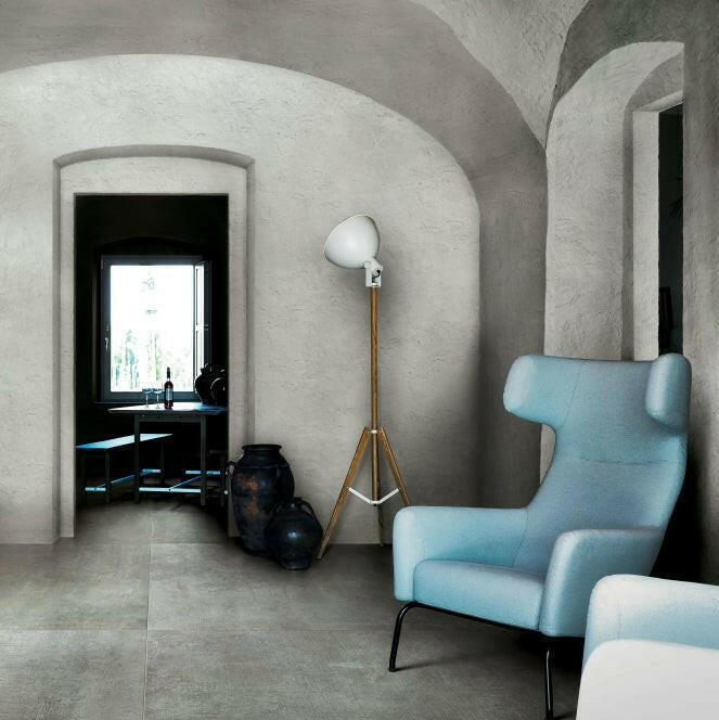 12x24 Matieres Nuage Matte Concrete Look Porcelain Tile-American Tile Depot