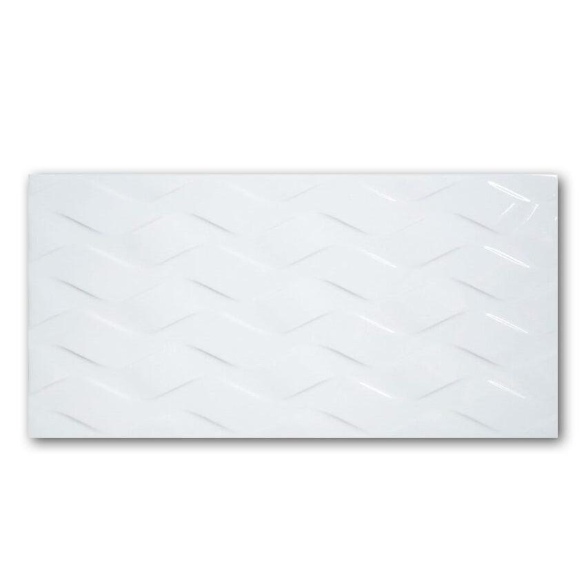 12x24 Alps Wave Polished Solid Color Ceramic Tile 12x24 Alps Wave Polished Solid Color Ceramic Tile - American Tile Depot