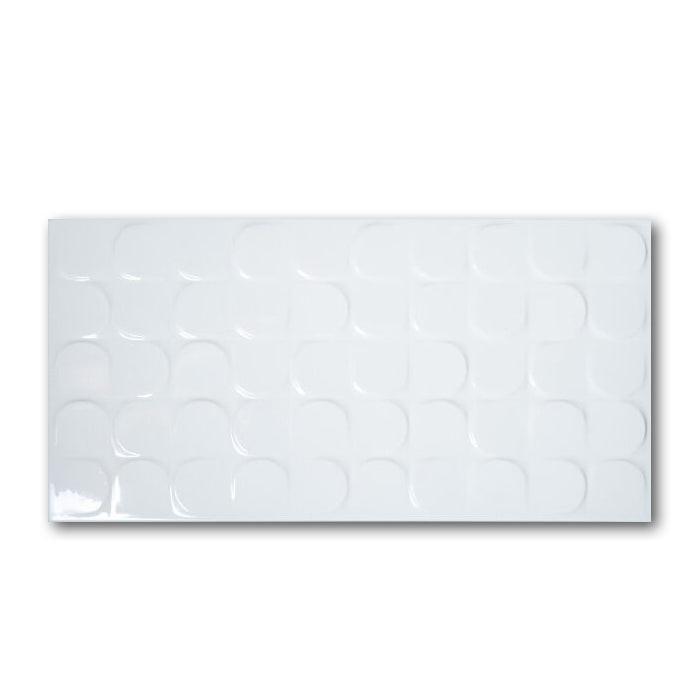 12x24 Arctic Day Polished Solid Color Ceramic Tile 12x24 Arctic Day Polished Solid Color Ceramic Tile - American Tile Depot