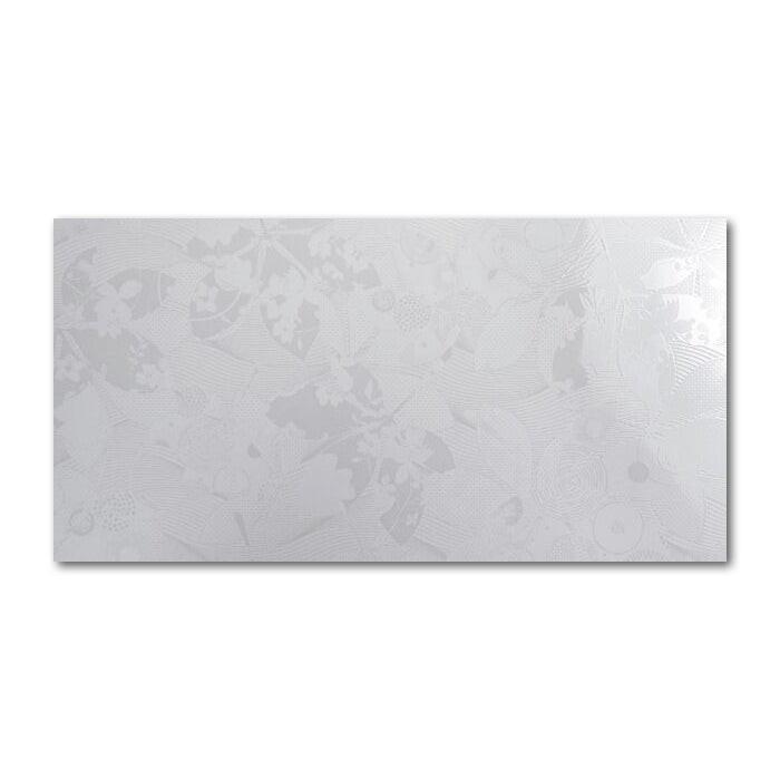 12x24 Chestnut Fiber Polished Deco Tile Look Ceramic Tile