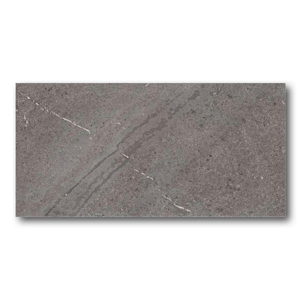 12x25 Biancoire Basalt Lappato Polished Stone Look Porcelain Tile 12x25 Biancoire Basalt Lappato Polished Stone Look Porcelain Tile - American Tile Depot