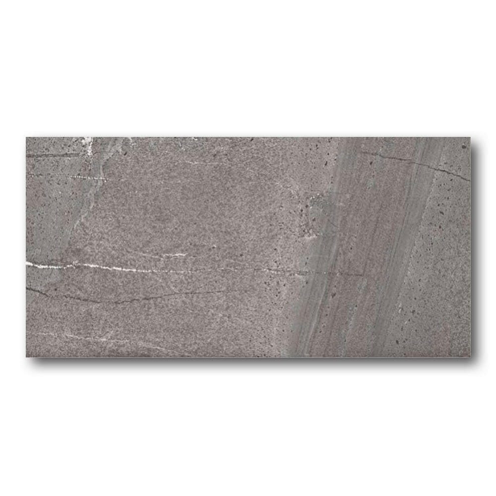 12x25 Biancoire Basalt Lappato Polished Stone Look Porcelain Tile 12x25 Biancoire Basalt Lappato Polished Stone Look Porcelain Tile - American Tile Depot