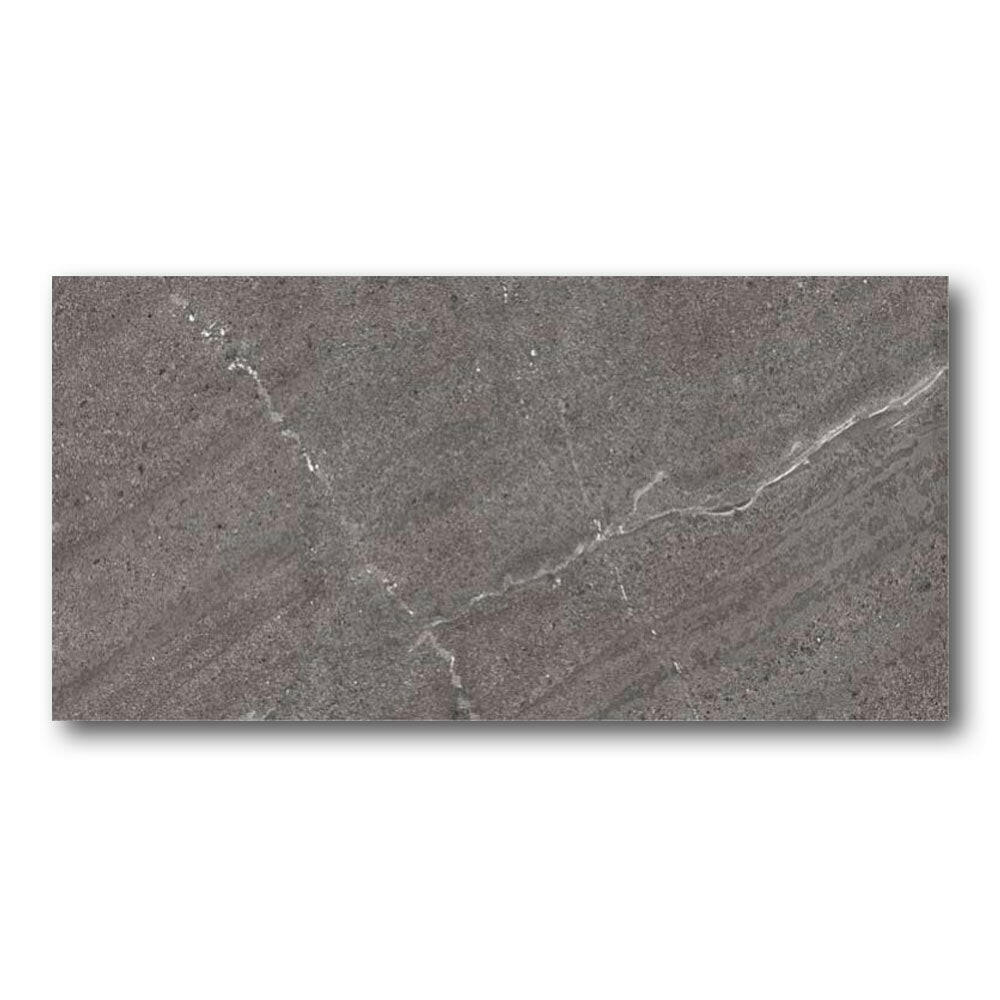 12x25 Biancoire Basalt Lappato Polished Stone Look Porcelain Tile 12x25 Biancoire Basalt Lappato Polished Stone Look Porcelain Tile - American Tile Depot
