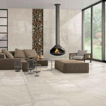 12x25 Sandrya Ice Lappato Stone Look Polished Porcelain Tile 12x25 Sandrya Ice Lappato Stone Look Polished Porcelain Tile - American Tile Depot