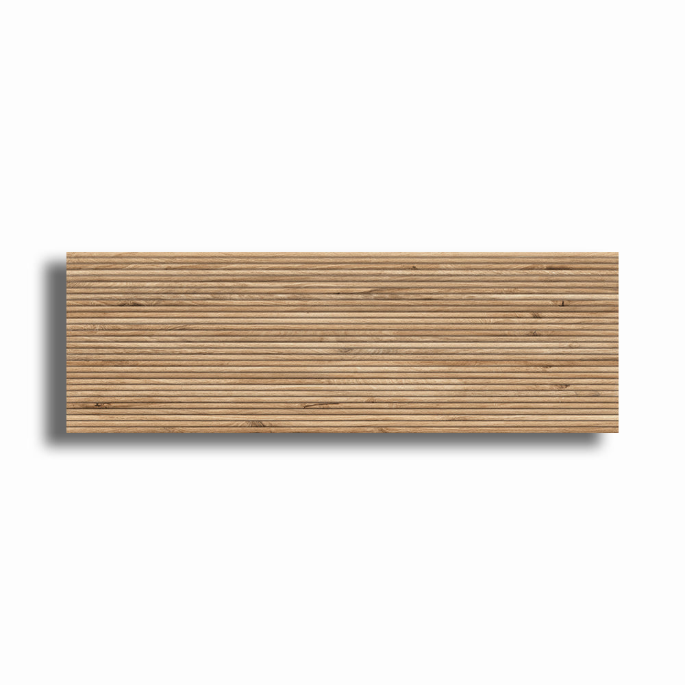 12x36 Tropica Roble Wood Look Porcelain Tile - American Tile Depot