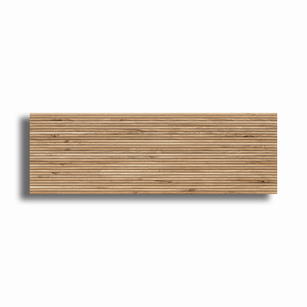 12x36 Tropica Roble Wood Look Porcelain Tile - American Tile Depot