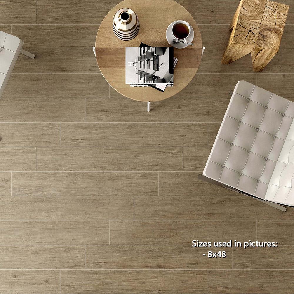 12x48 Chalet Honey Natural Wood Look Porcelain Tile 12x48 Chalet Honey Natural Wood Look Porcelain Tile - American Tile Depot