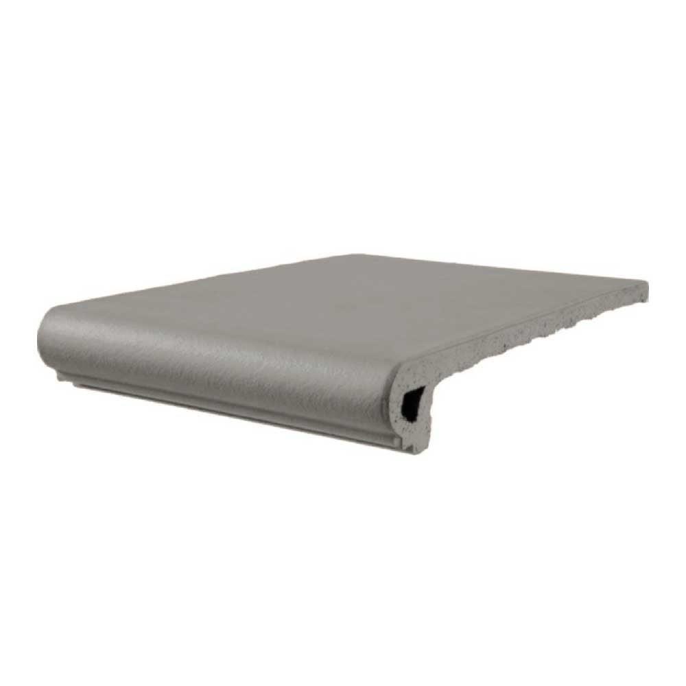 13x13 Cotto Grey Matte Quarry Stair Tread 13x13 Cotto Grey Matte Quarry Stair Tread - American Tile Depot