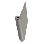 13x13 Cotto Grey Matte Quarry Stair Tread - American Tile Depot