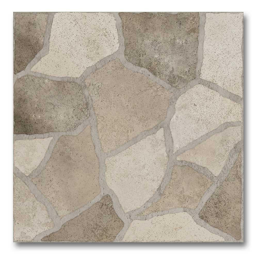13x13 Gravel Brown Matte Flagstone Look Porcelain Tile 13x13 Gravel Brown Matte Flagstone Look Porcelain Tile - American Tile Depot
