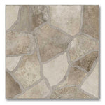 13x13 Gravel Brown Matte Flagstone Look Porcelain Tile 13x13 Gravel Brown Matte Flagstone Look Porcelain Tile - American Tile Depot