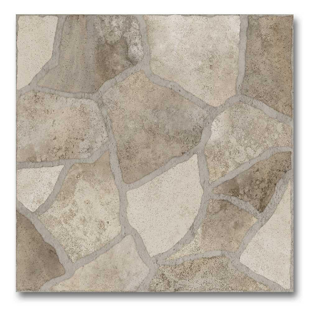 13x13 Gravel Brown Matte Flagstone Look Porcelain Tile 13x13 Gravel Brown Matte Flagstone Look Porcelain Tile - American Tile Depot