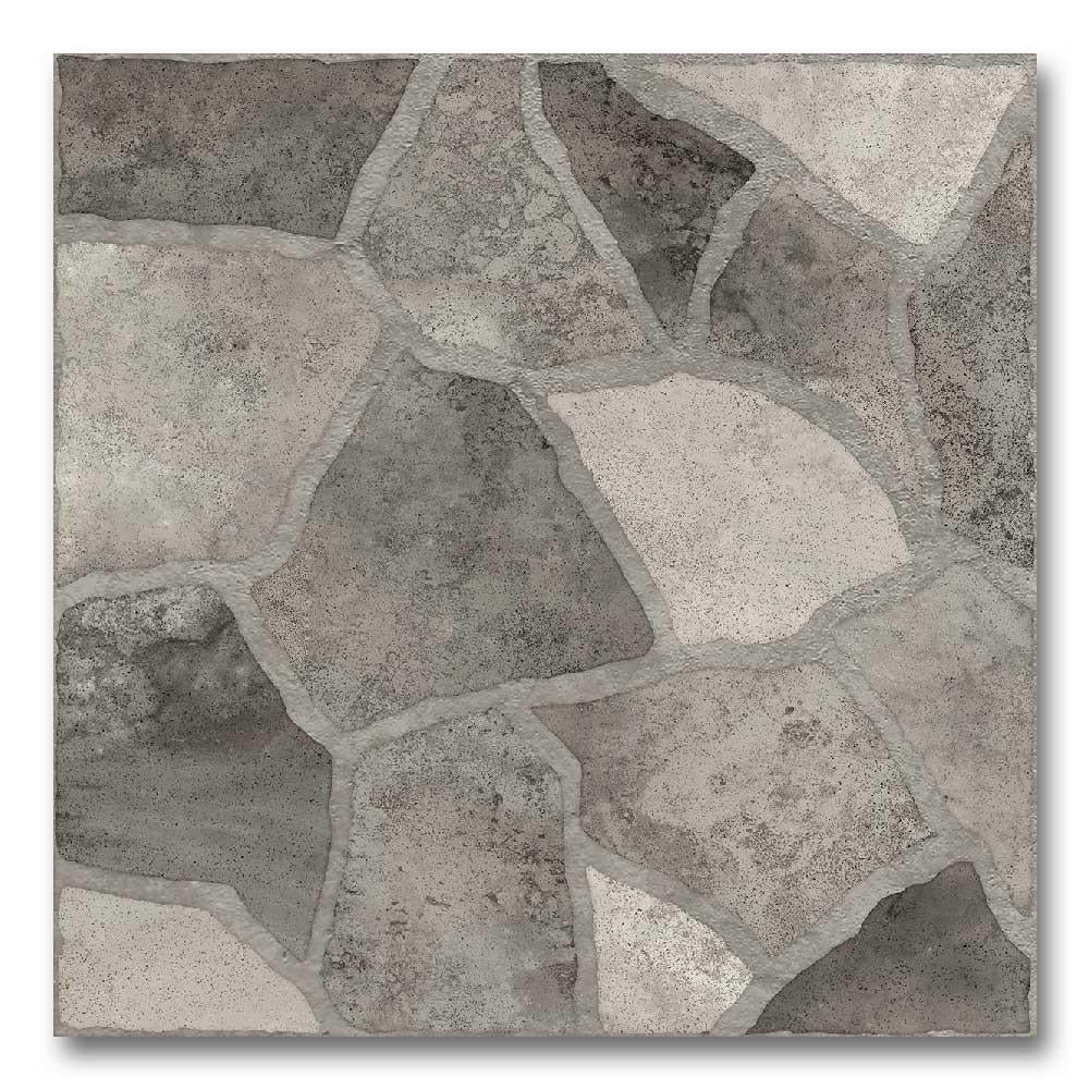 13x13 Gravel Grey Matte Flagstone Look Porcelain Tile 13x13 Gravel Grey Matte Flagstone Look Porcelain Tile - American Tile Depot