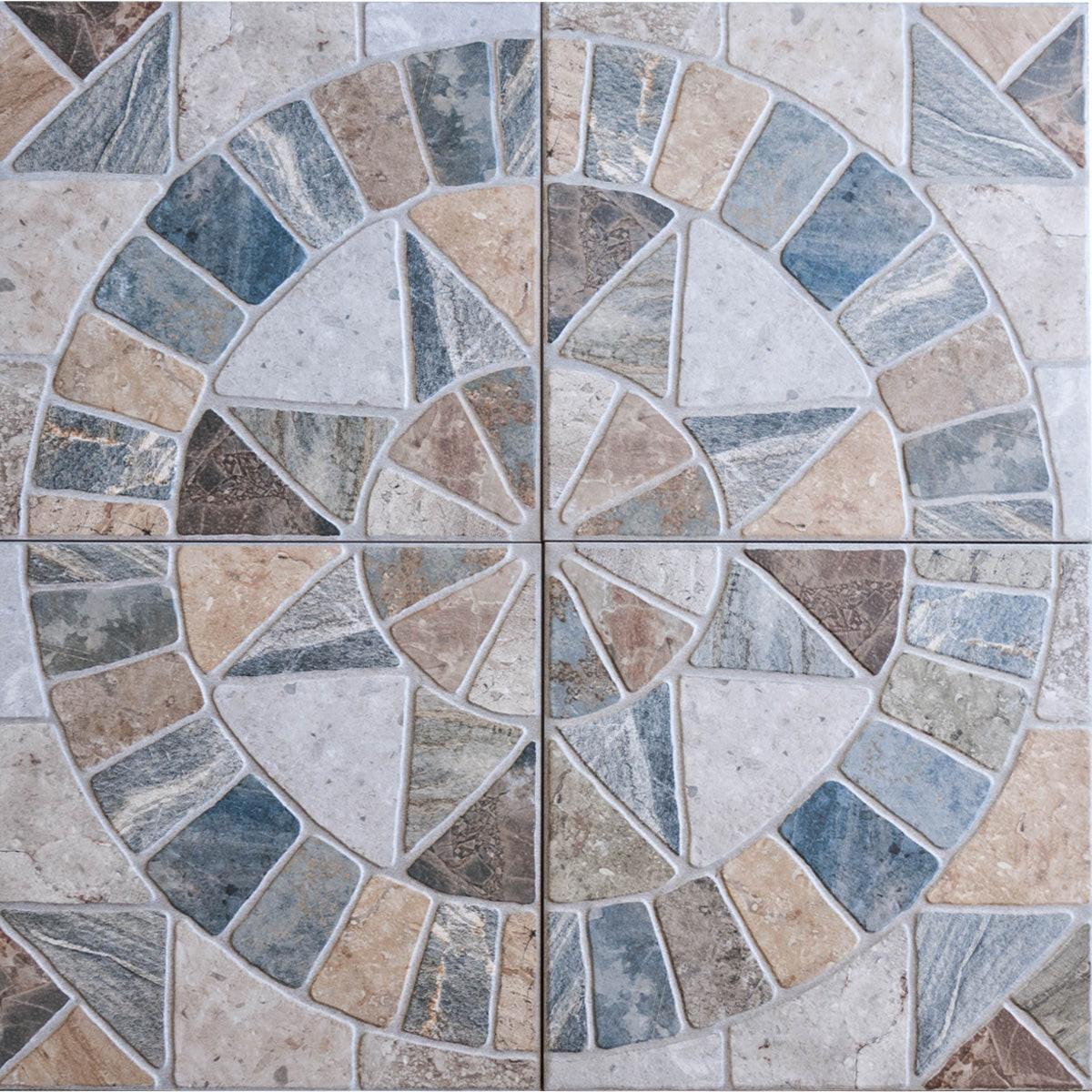 13x13 Marmo Mix Flagstone Look Matte Porcelain Tile 13x13 Marmo Mix Flagstone Look Matte Porcelain Tile - American Tile Depot