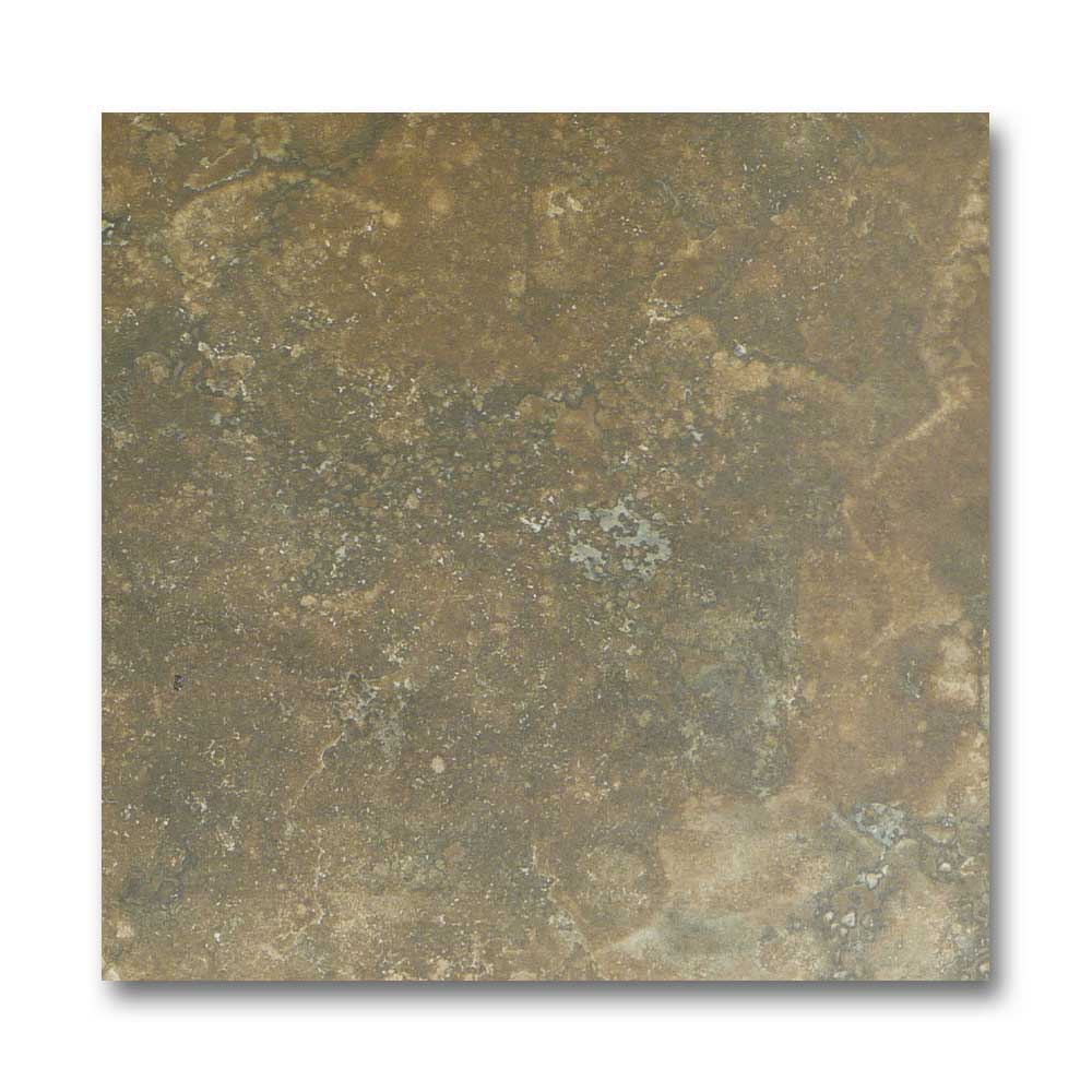 13x13 Saturnia Noce Matte Travertine Look Porcelain Tile