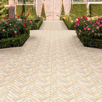 13x13 Sestino Crema Matte Brick Look Porcelain Tile 13x13 Sestino Crema Matte Brick Look Porcelain Tile - American Tile Depot